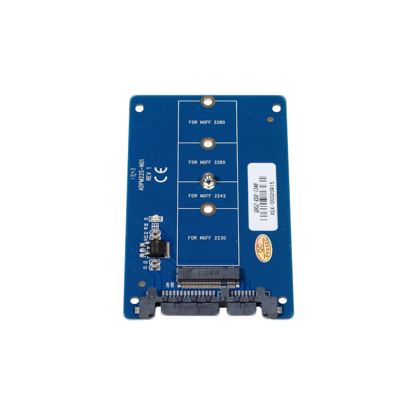 M.2 (NGFF) to SATA Adapter P1051 (SATA DOM, MT-Series, mini HDD)
