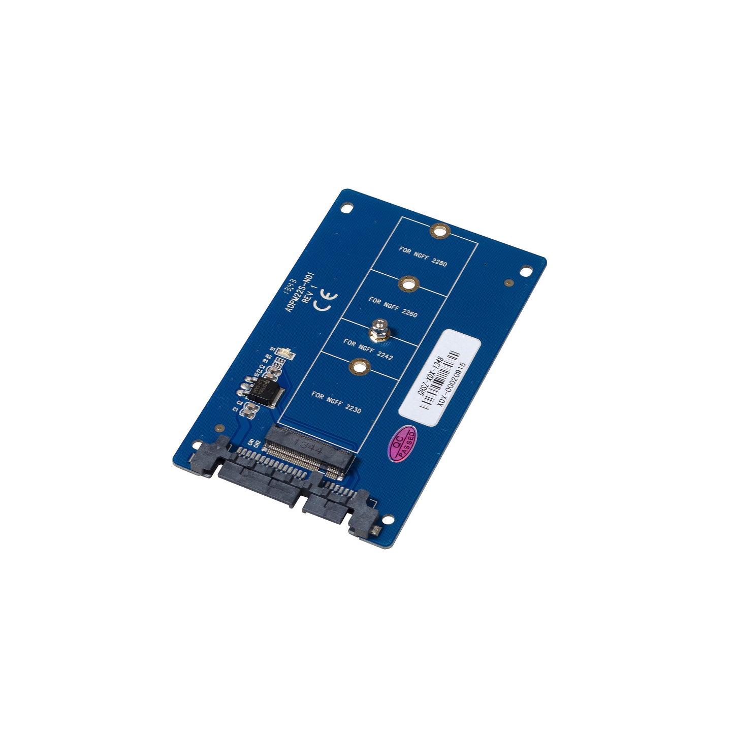 M.2 (NGFF) to SATA Adapter P1051 (SATA DOM, MT-Series, mini HDD)