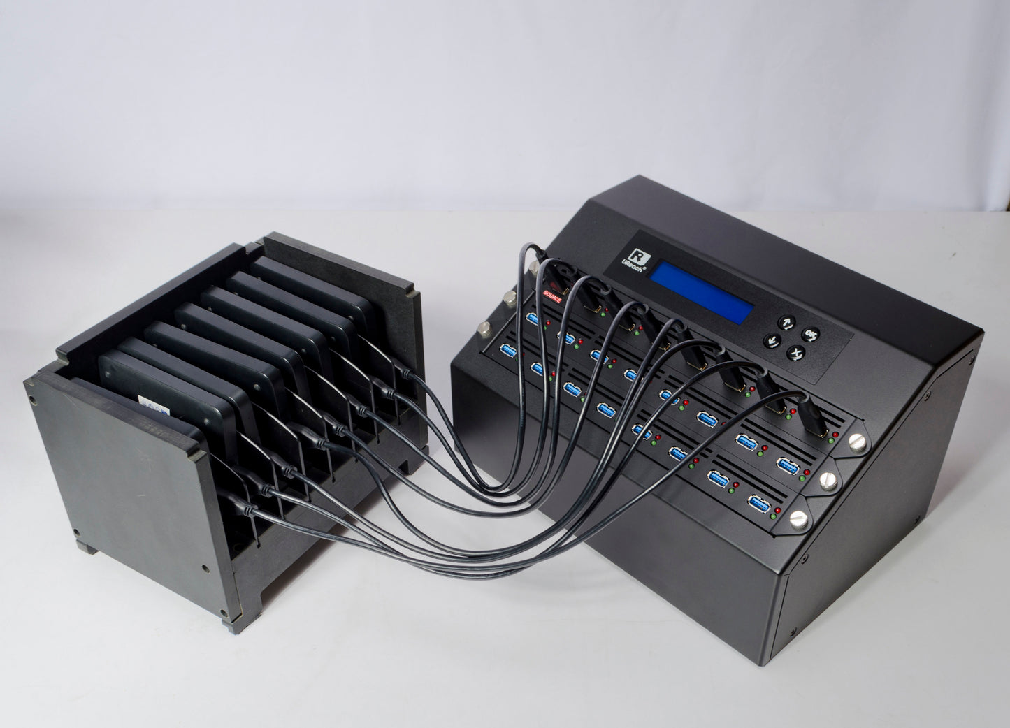 USB 3.0 High Speed Duplicator iU3 Silver Series