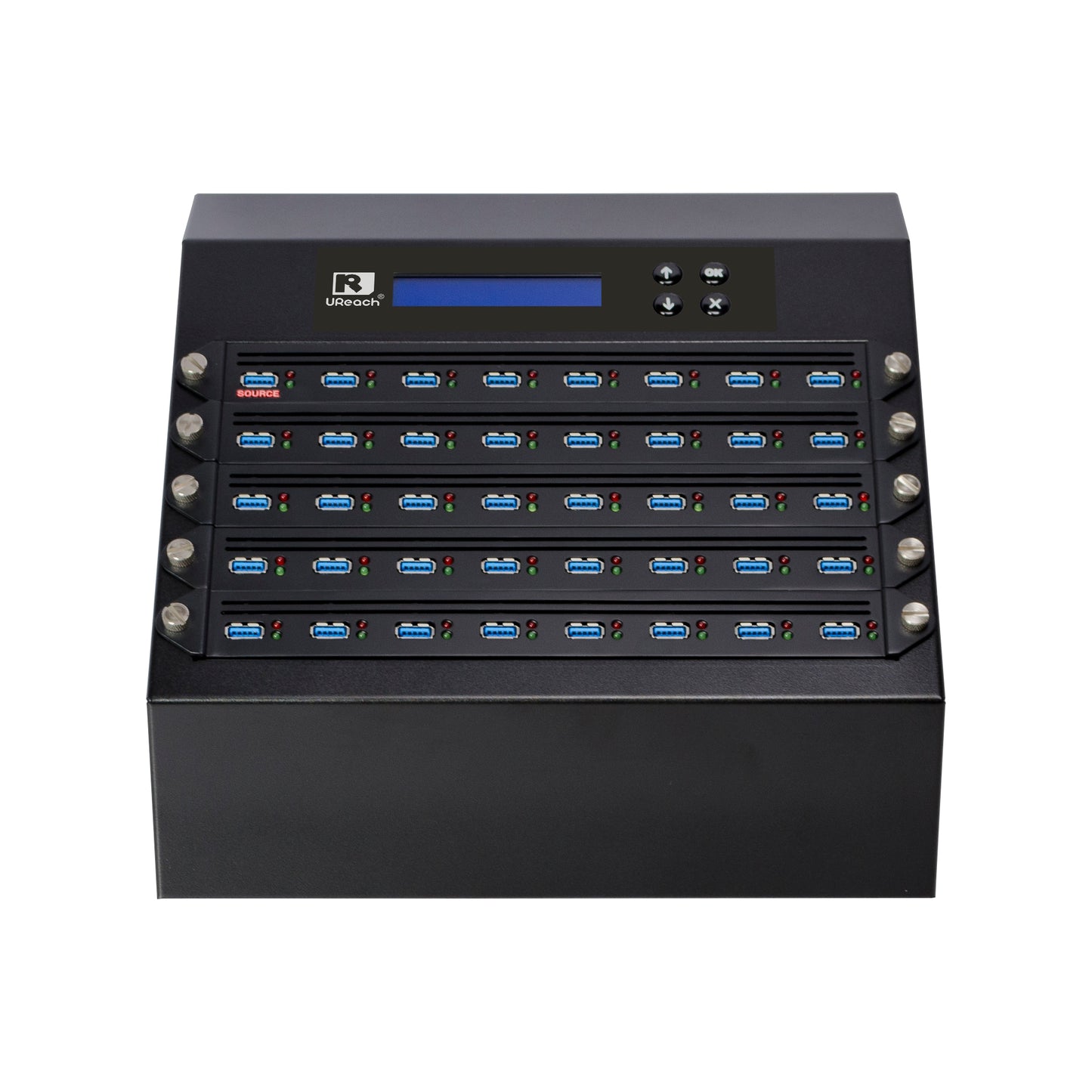 USB 3.0 High Speed Duplicator iU3 Silver Series